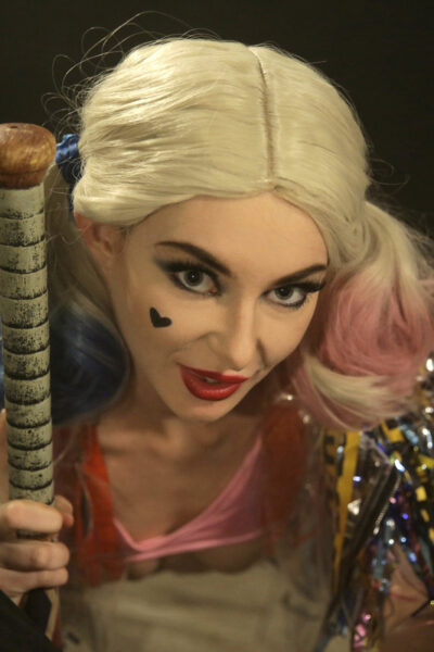 Blond teen Lacy Lennon licks a cock before doggystyle sex in cosplay attire Image #7