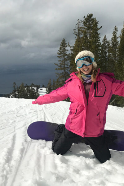 Blonde teens with nice smiles Kristen Scott & Sierra Nicole take to ski slopes Image #12