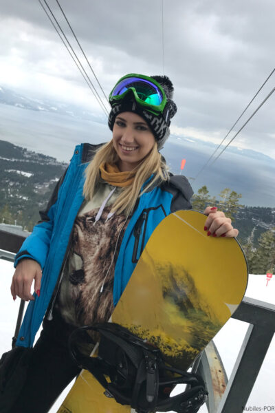 Blonde teens with nice smiles Kristen Scott & Sierra Nicole take to ski slopes Image #4