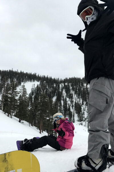 Blonde teens with nice smiles Kristen Scott & Sierra Nicole take to ski slopes Image #6