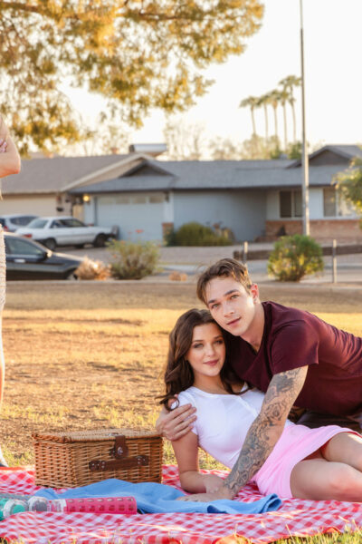 Stepsiblings Jayden Marcos and Jade Maris have sexual intercourse in a kitchen Image #7