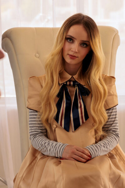 Blonde teen Maria Kazi looks like a living doll while having sex with a boy Image #6