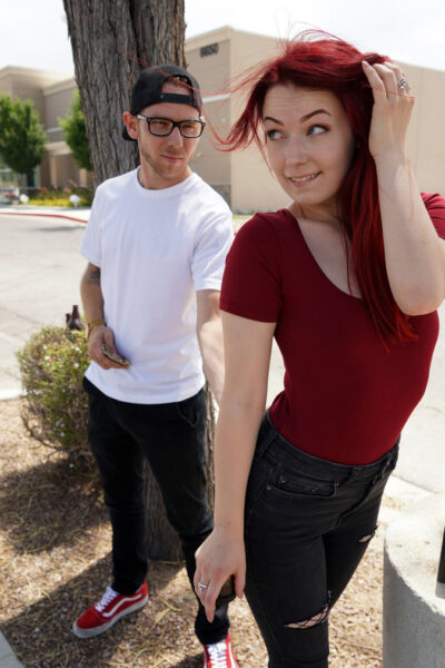 Redheaded teen Zoe Oliver has sexual intercourse with her stepfather Image #7