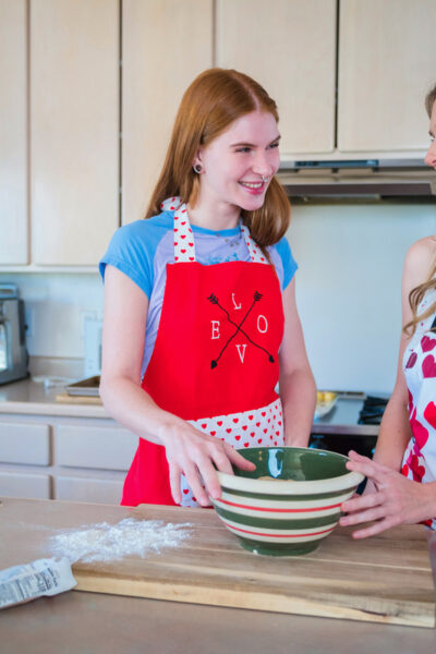 Step-sisters Jane Rogers & Ashley Lane have a threesome after baking cookies Image #1