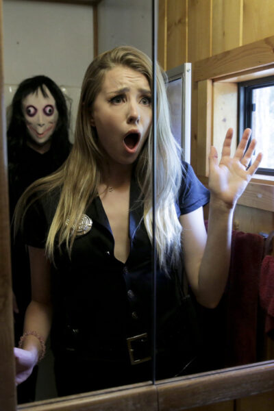 Stepsisters Haley Reed and Chloe Cherry seduce their adopted brother Image #4