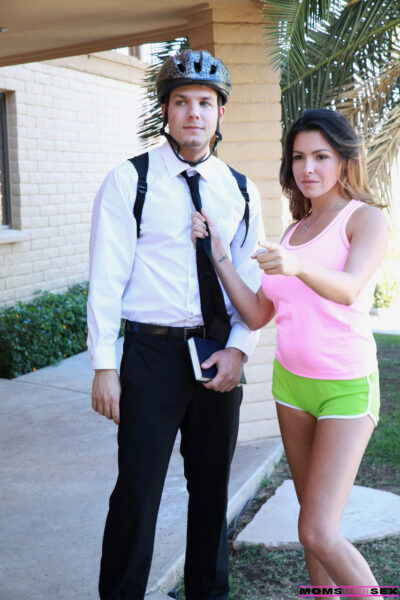 Wicked Danica Dillon & Sammie Daniels seduce bible thumper for FFM threesome Image #2
