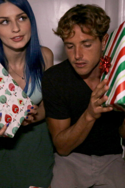 Horny chick Jewelz Blu seduces and fucks her stepbrother at Christmas Image #3