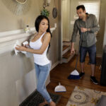 Cute Latina with perfect tits Shay Evans fucked by Alex Legend on the coach