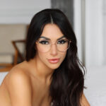 Dark haired hottie in glasses Hime Marie gets her holes filled in a 3some