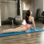 Fit college girl Ember Stone takes a cumshot on her trimmed twat after fucking