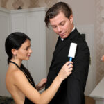 Naughty brunette Kate Rich is down for PTM action after seducing the vicar