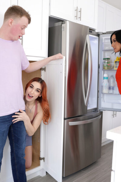 Sexy redheaded teen Delilah Day gets caught having sex with her stepbrother Image #6