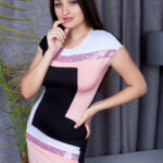 Sexy Ukrainian teen Vavilia Cristoff strips and touches her big tits and ass