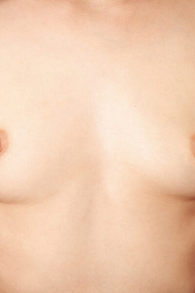 Nice coed Annet bares her A-cups tits before spreading her tight pink pussy Image #2