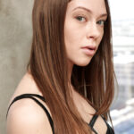 Teen solo girl Alexa Nova showing off phat ass in thong underwear and heels