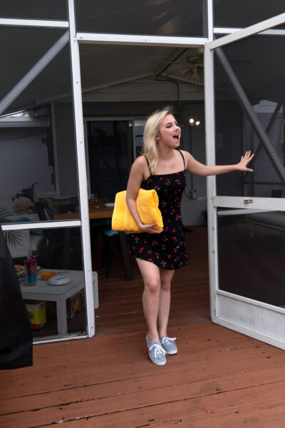 Insatiable teen Aria Banks throats a fat dick and enjoys a hot fuck Image #1